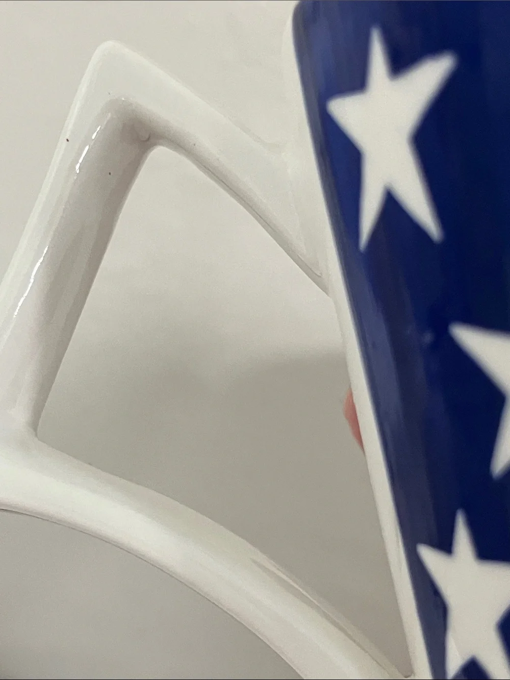 Brian Wood VTG Highly Limited Edition Art Deco Patriotic Ceramic Teapot Signed
